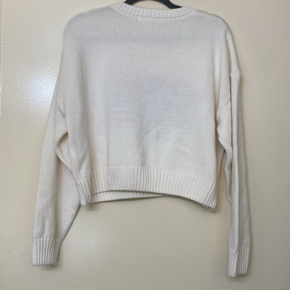 Grayson Threads Cream USA Graphic Sweater - Picture 3 of 4